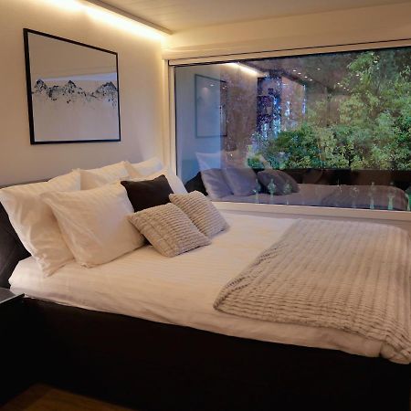 Moderne Wohnung An Toller Lage In Laax Esterno foto