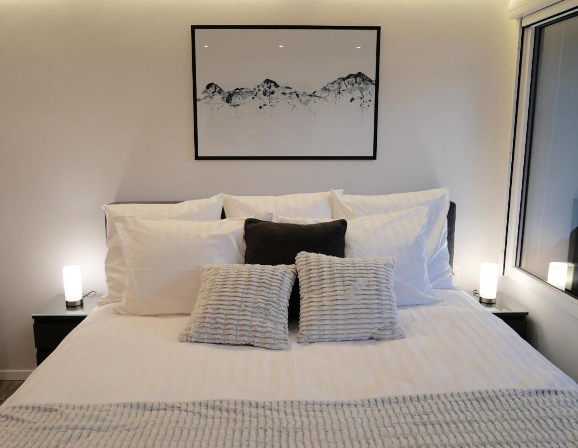 Moderne Wohnung An Toller Lage In Laax Esterno foto